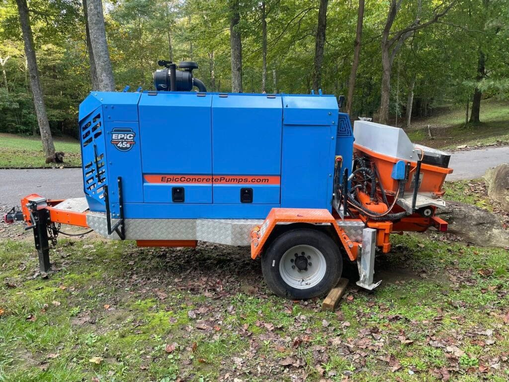 Line pump concrete rental cost Calgary for residential driveway and slab projects
