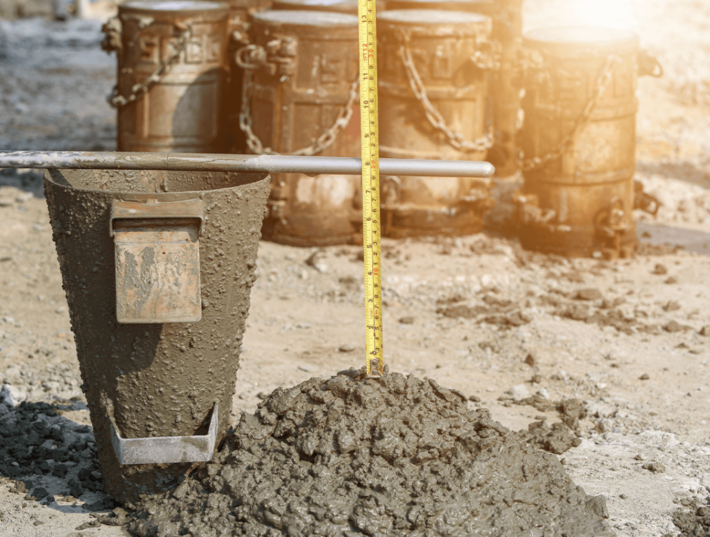 Slump control in concrete during ready mix placement and quality control testing