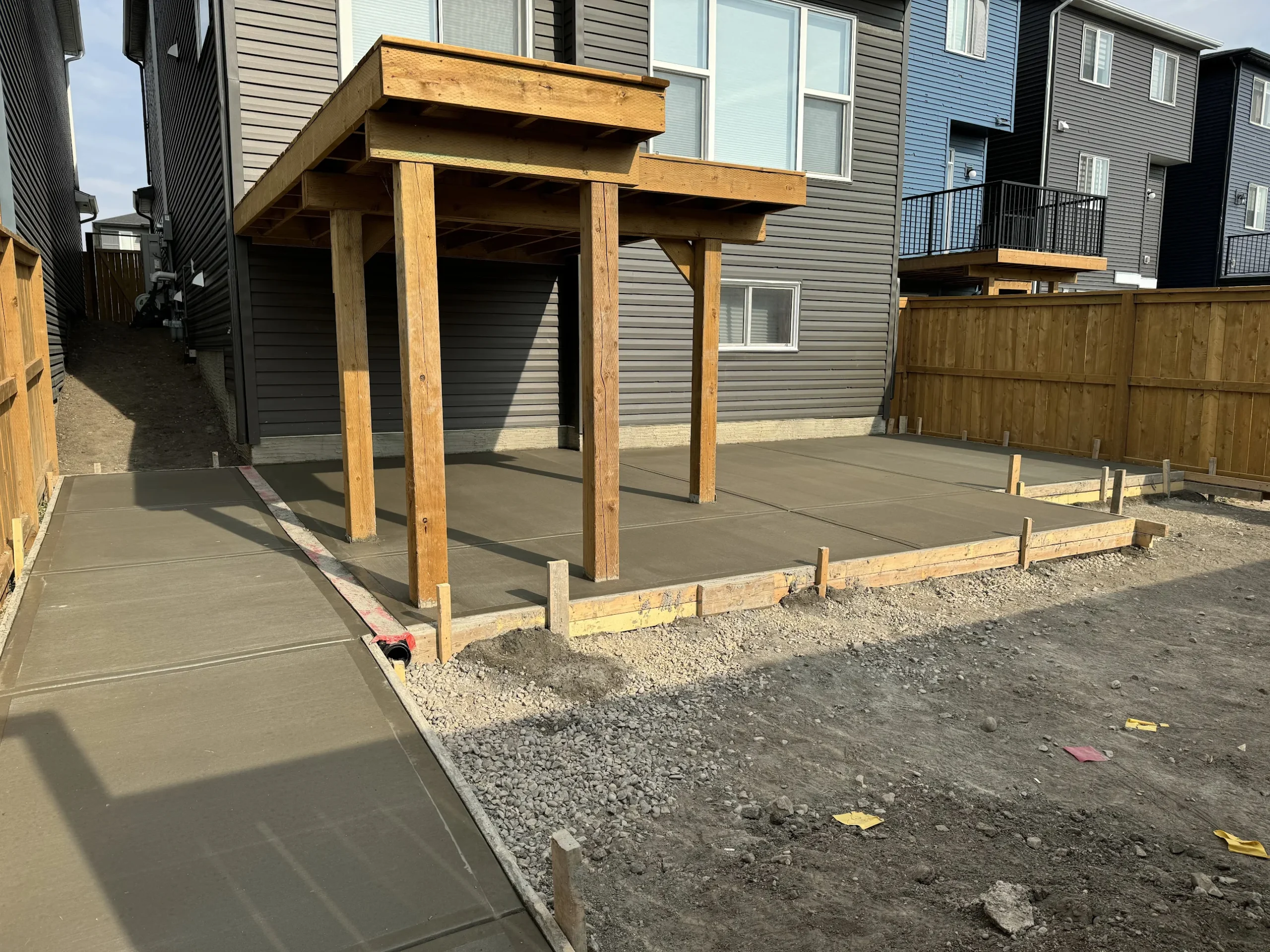 Concrete Patio