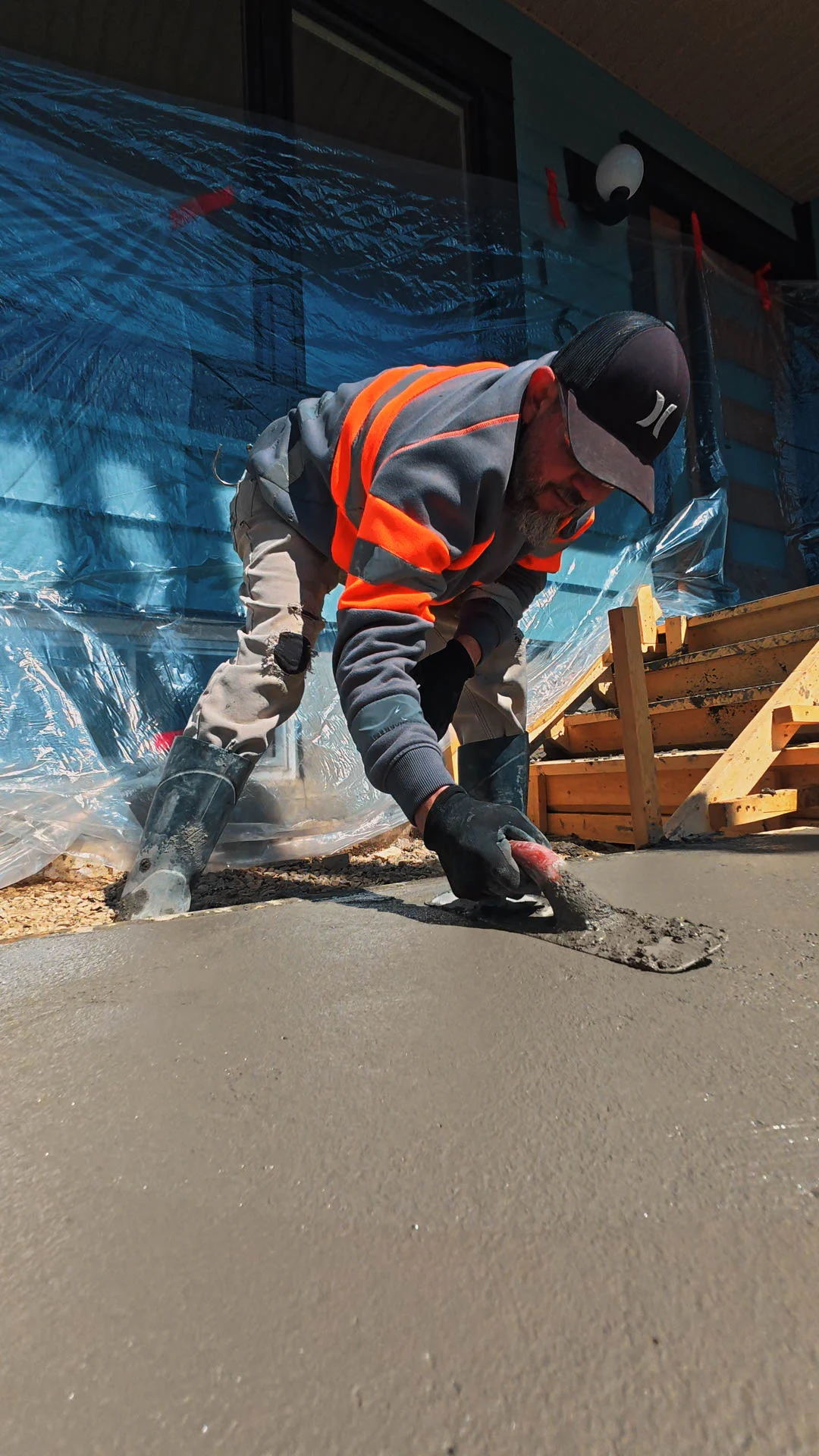 New subdivision curb rollout