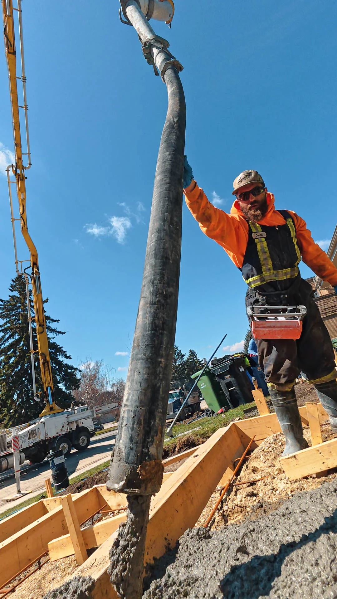 Bridge rehabilitation shotcrete