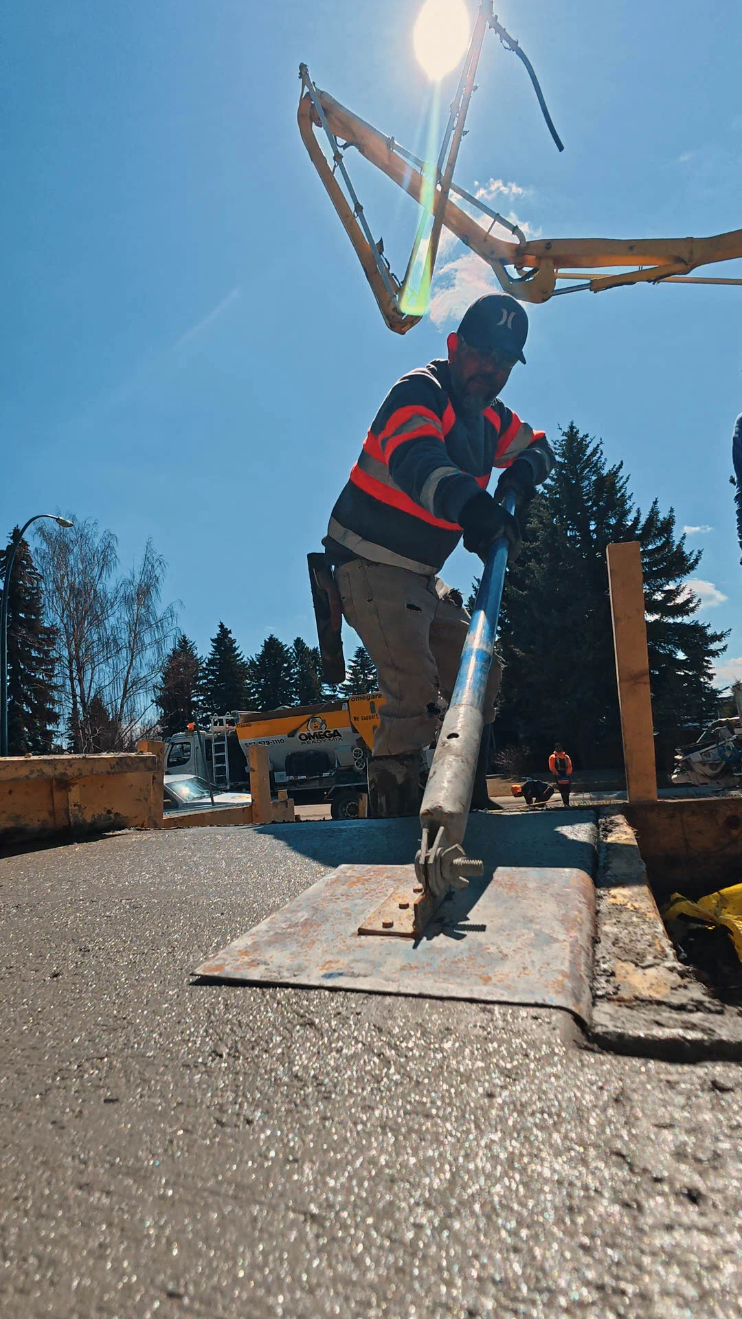 Commercial curbing project