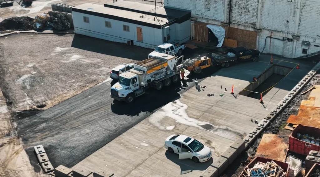 volumetric truck