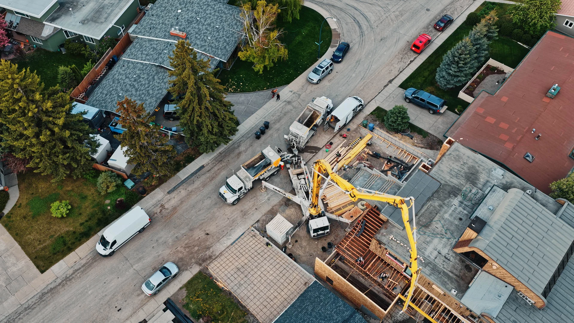 Shotcrete pool shell Calgary