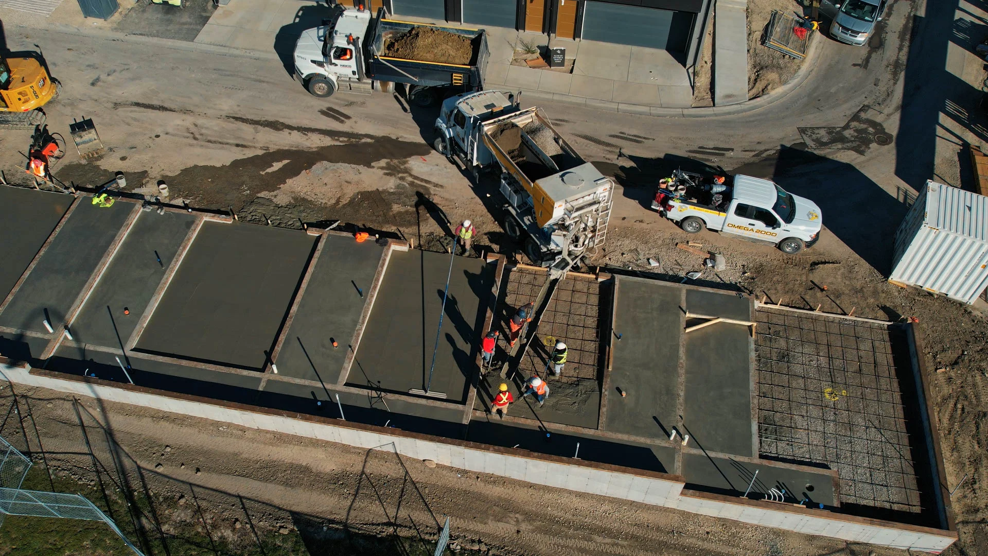 New subdivision curb rollout