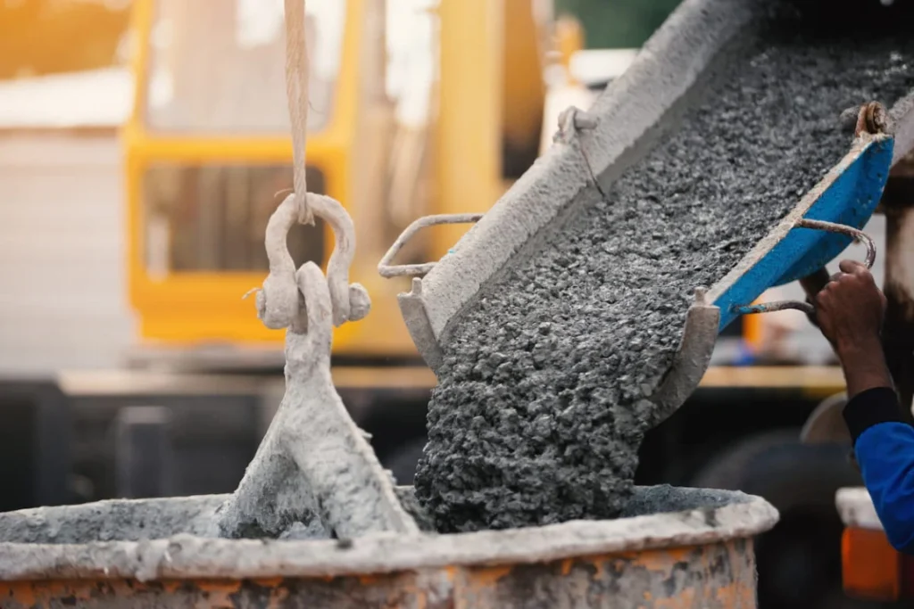 Pumpable Concrete Mix