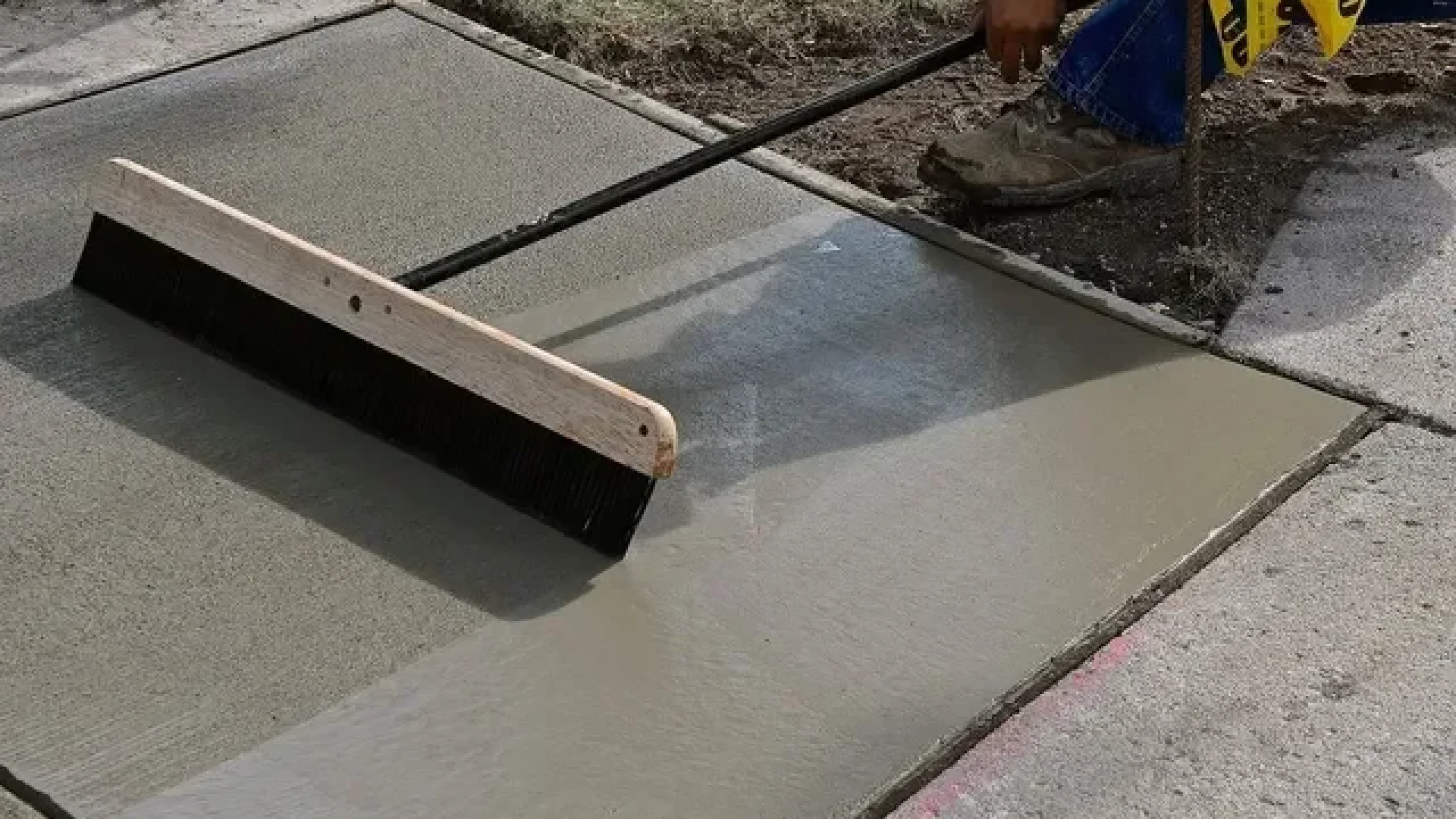 Exposed Aggregate vs. Stamped vs. Broom Finish